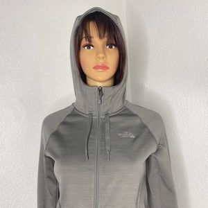 The North Face Women’s Size XS Gray Zip Up Hoodie Coat Jacket EUC